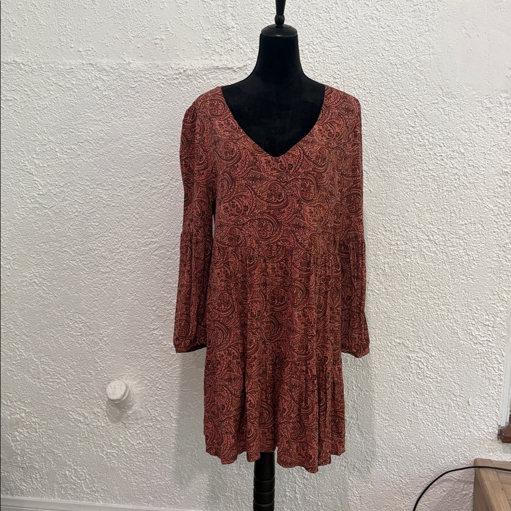 Lucky Brand Boho Mini Dress Size XL